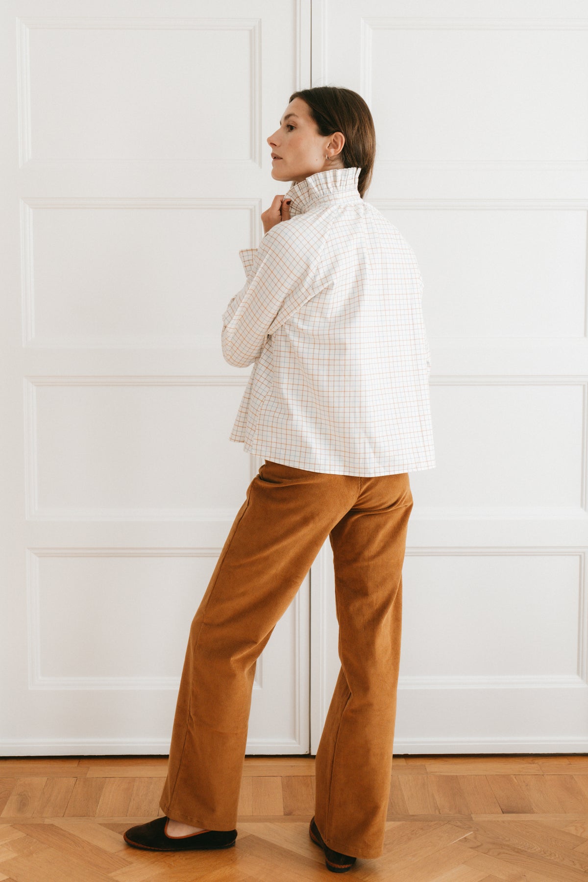 Ambra blouse – Manor checks