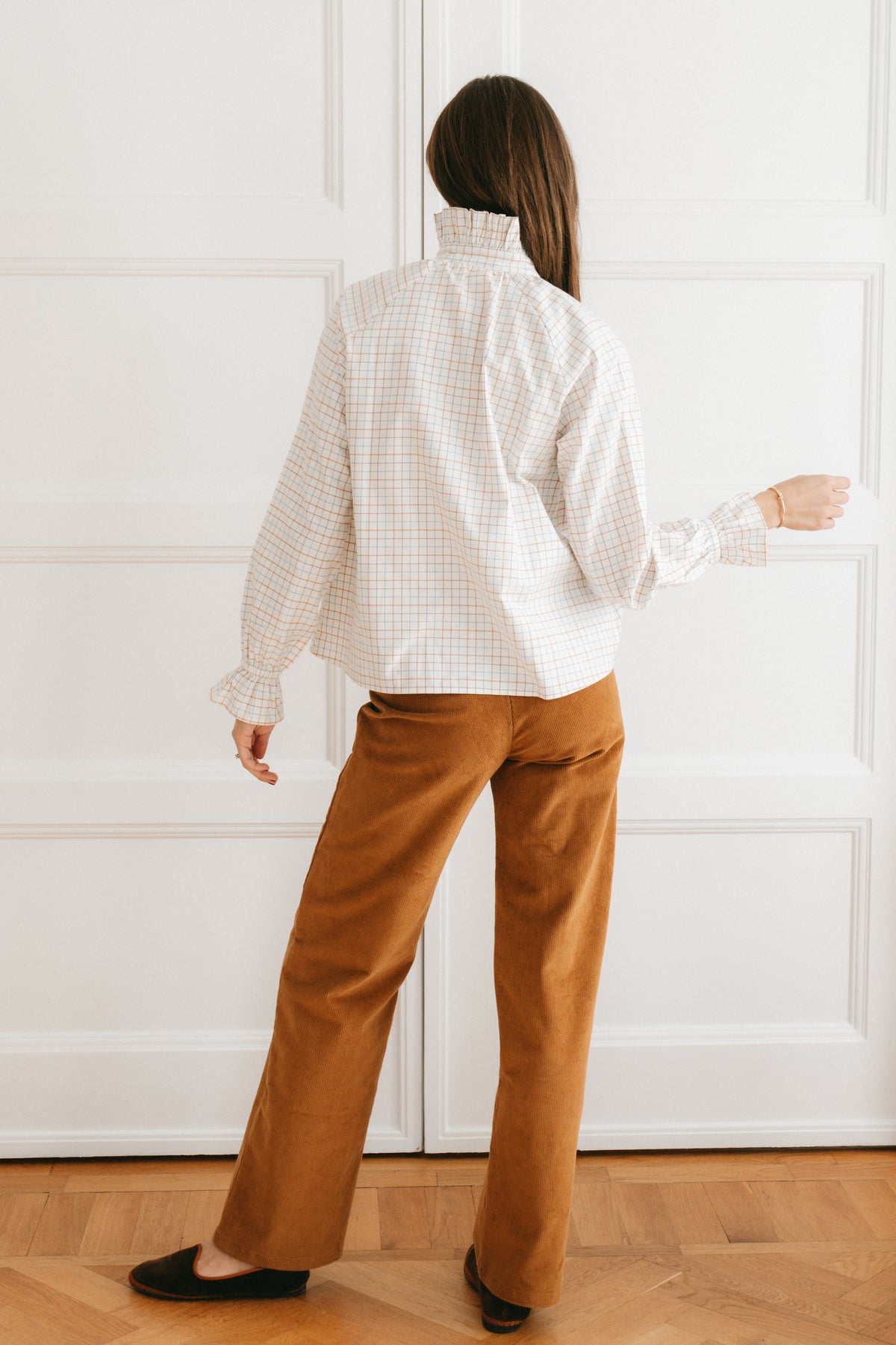 Ambra blouse – Manor checks