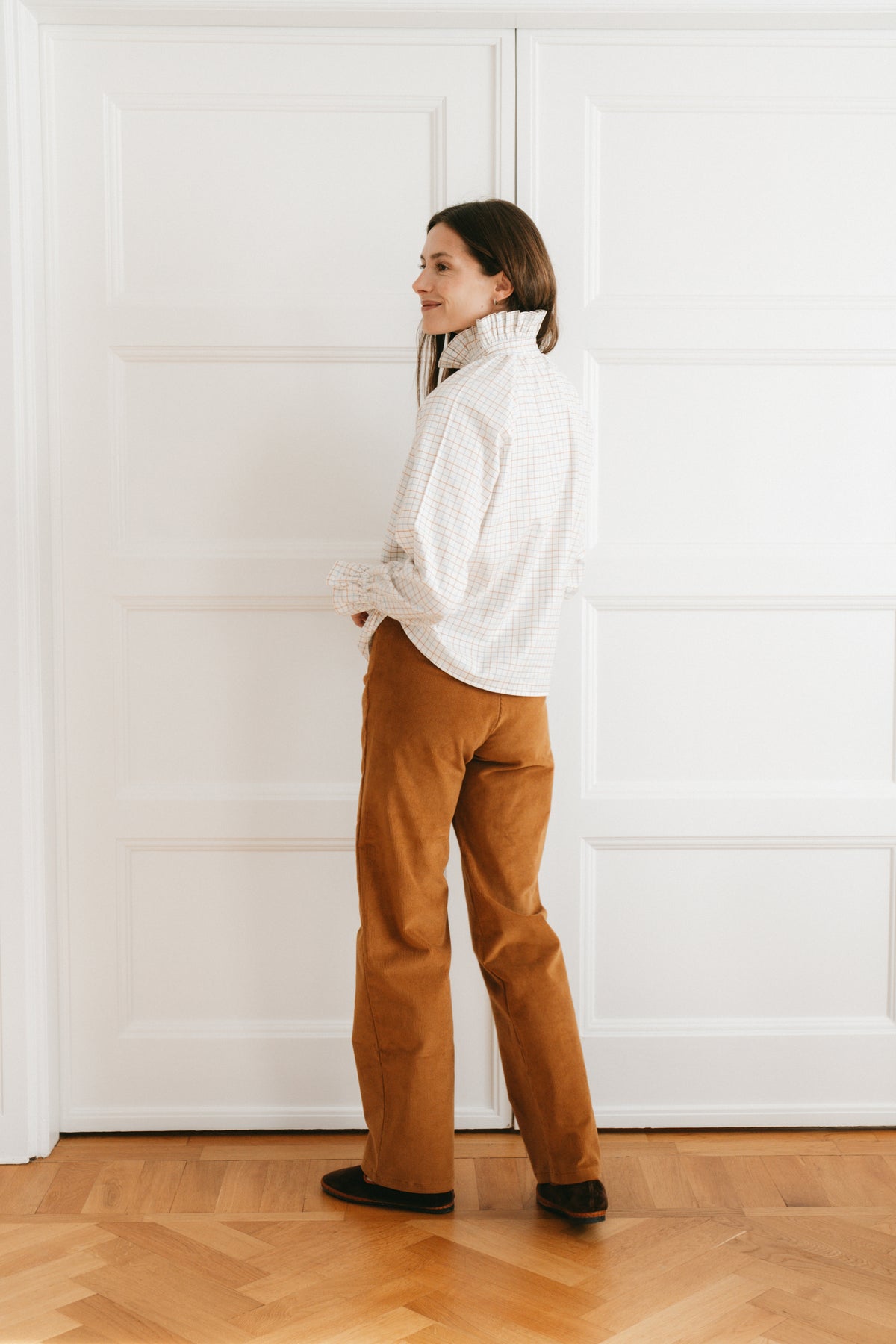 Ambra blouse – Manor checks