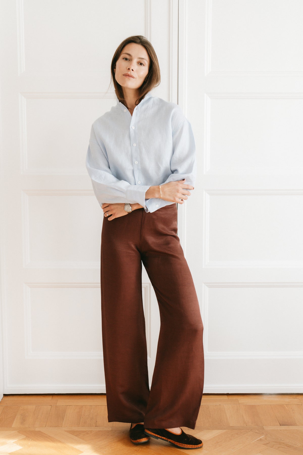 Brera Pants - Burgundy