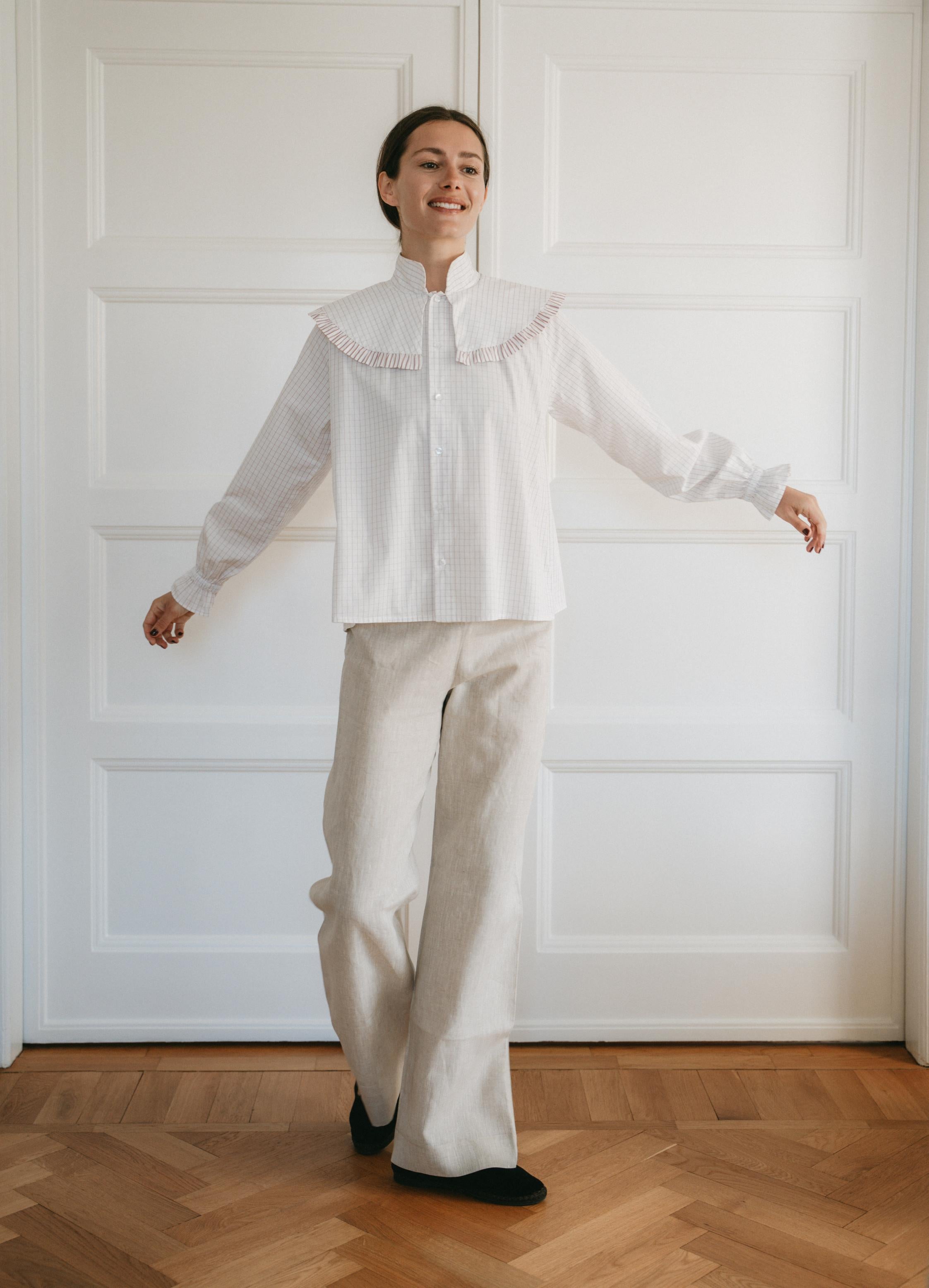 Brera pant – natural linen