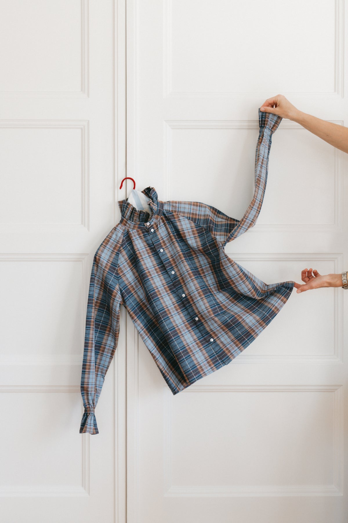 Ambra blouse - Tartan