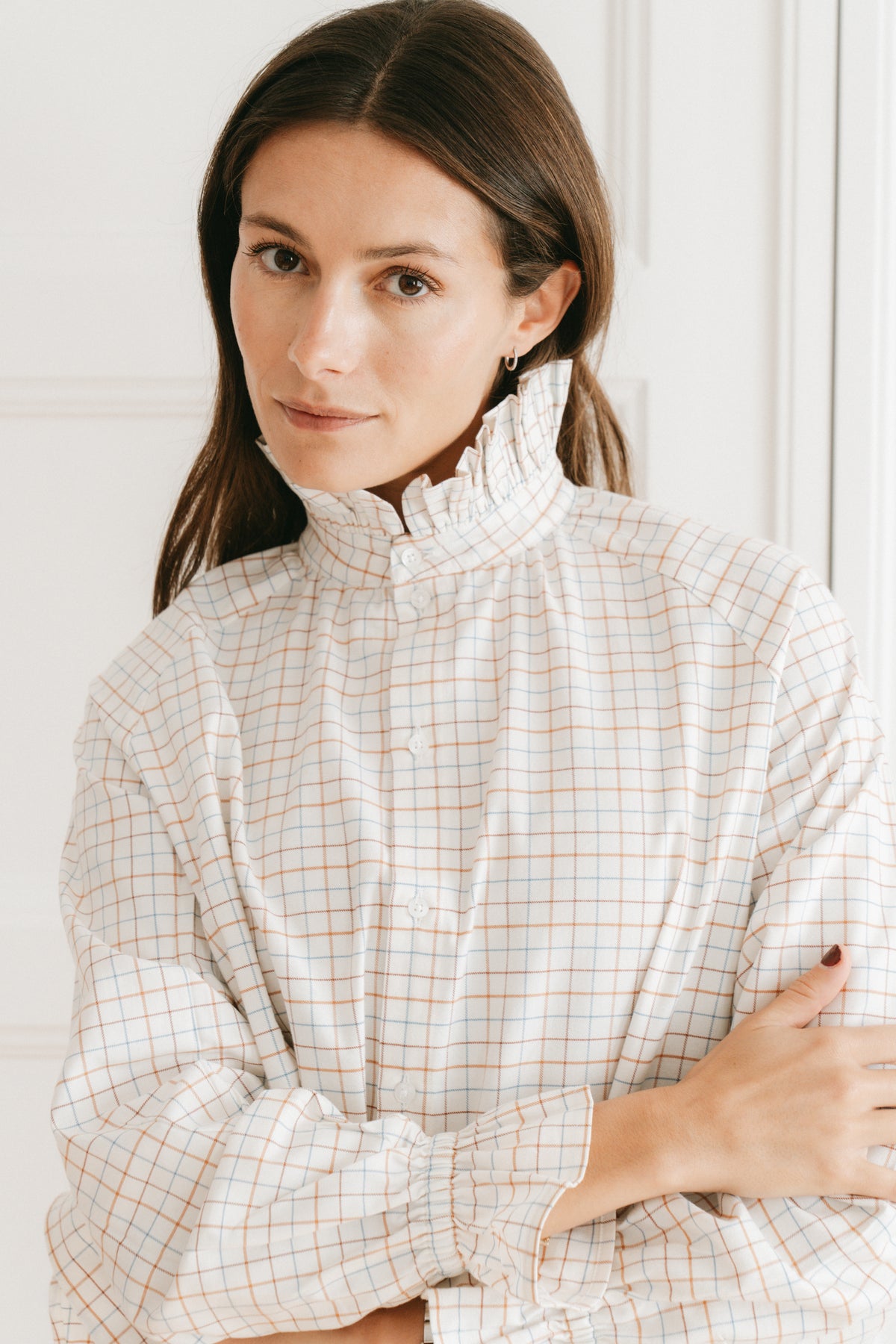 Ambra blouse – Manor checks