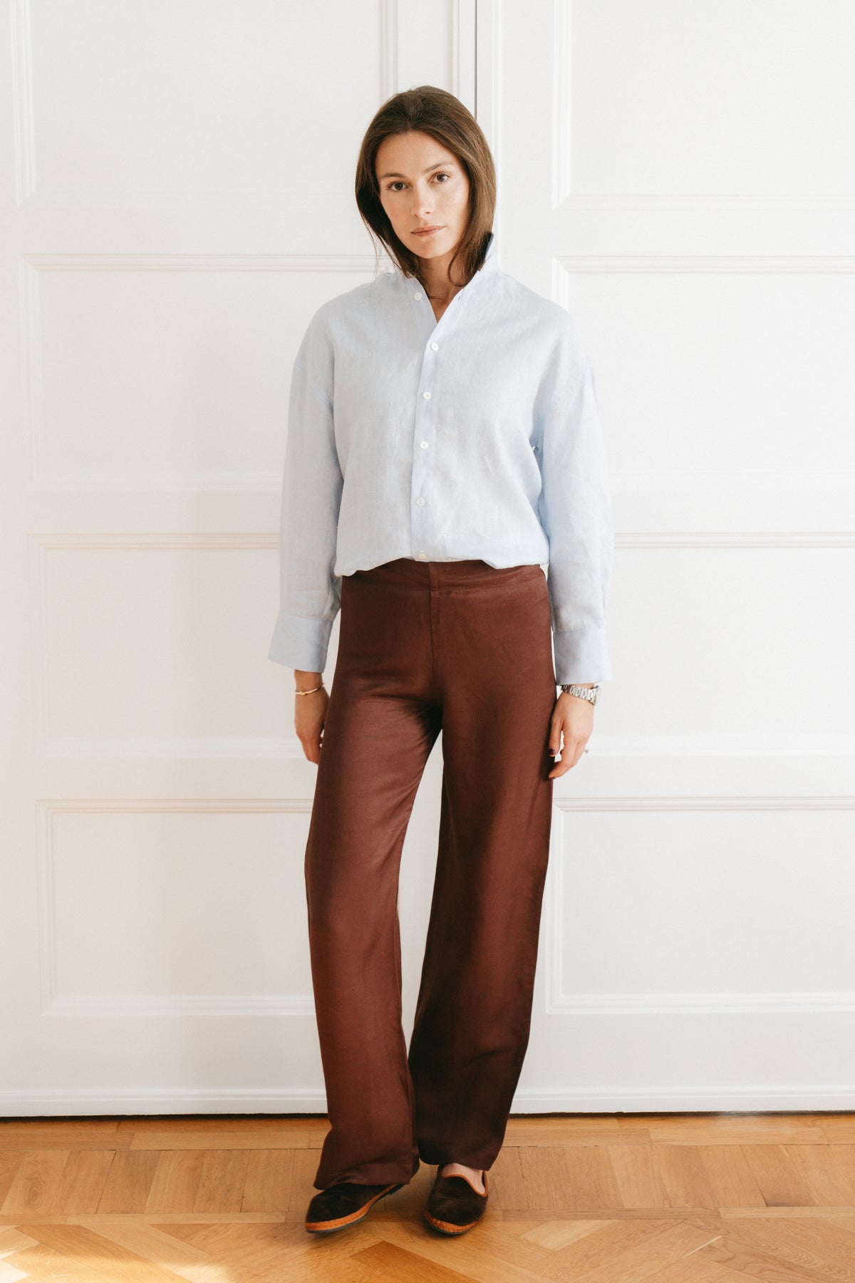 Brera Pants - Burgundy