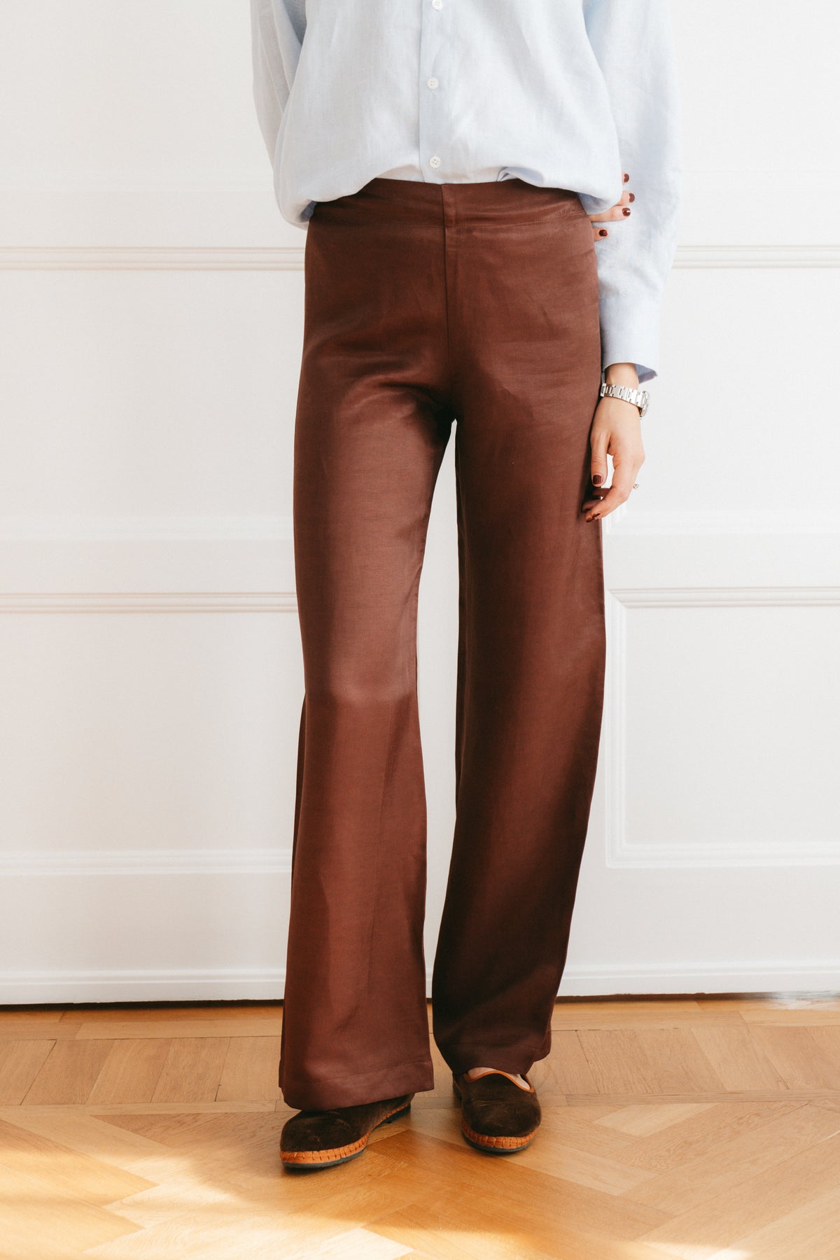 Brera Pants - Burgundy