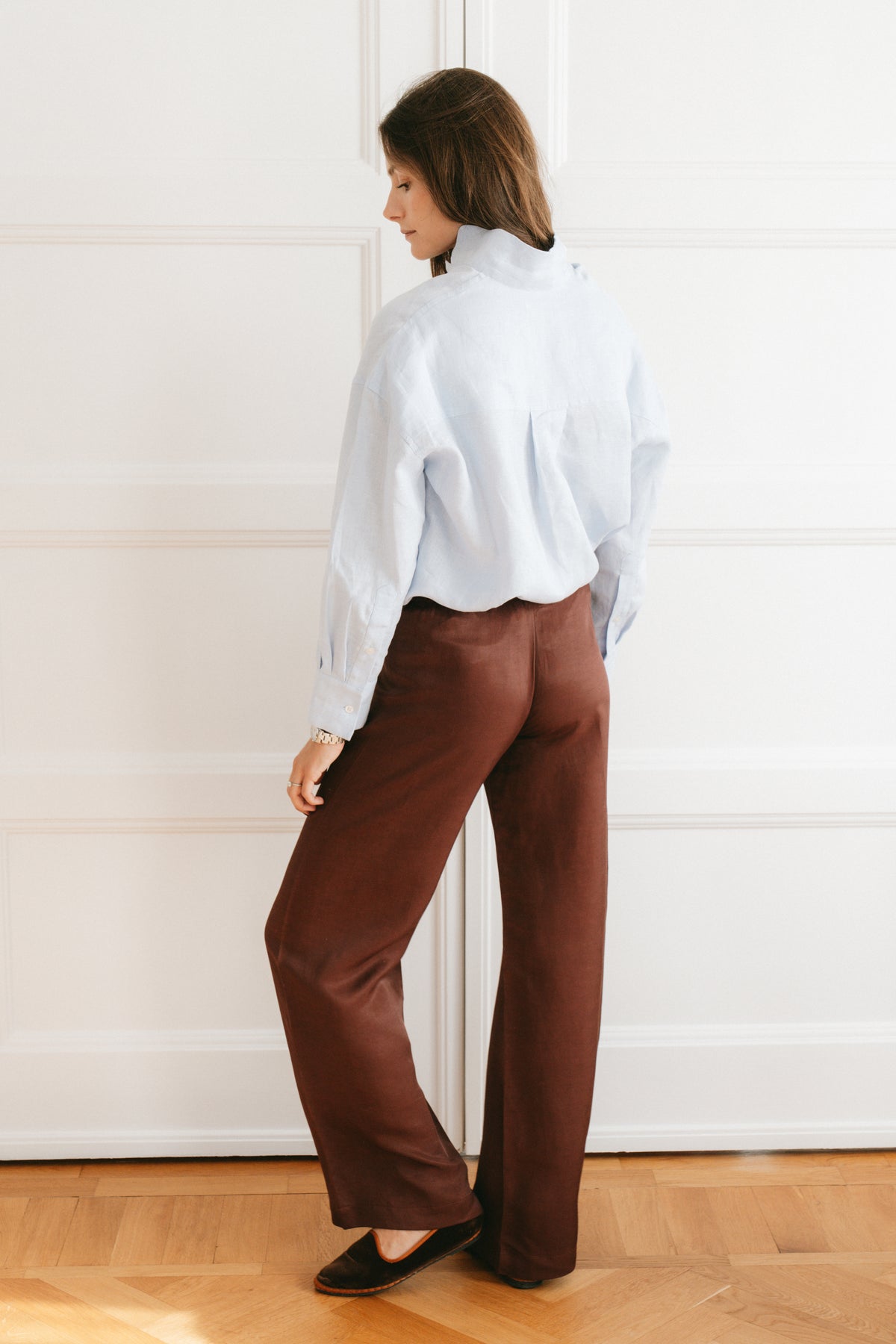 Brera Pants - Burgundy