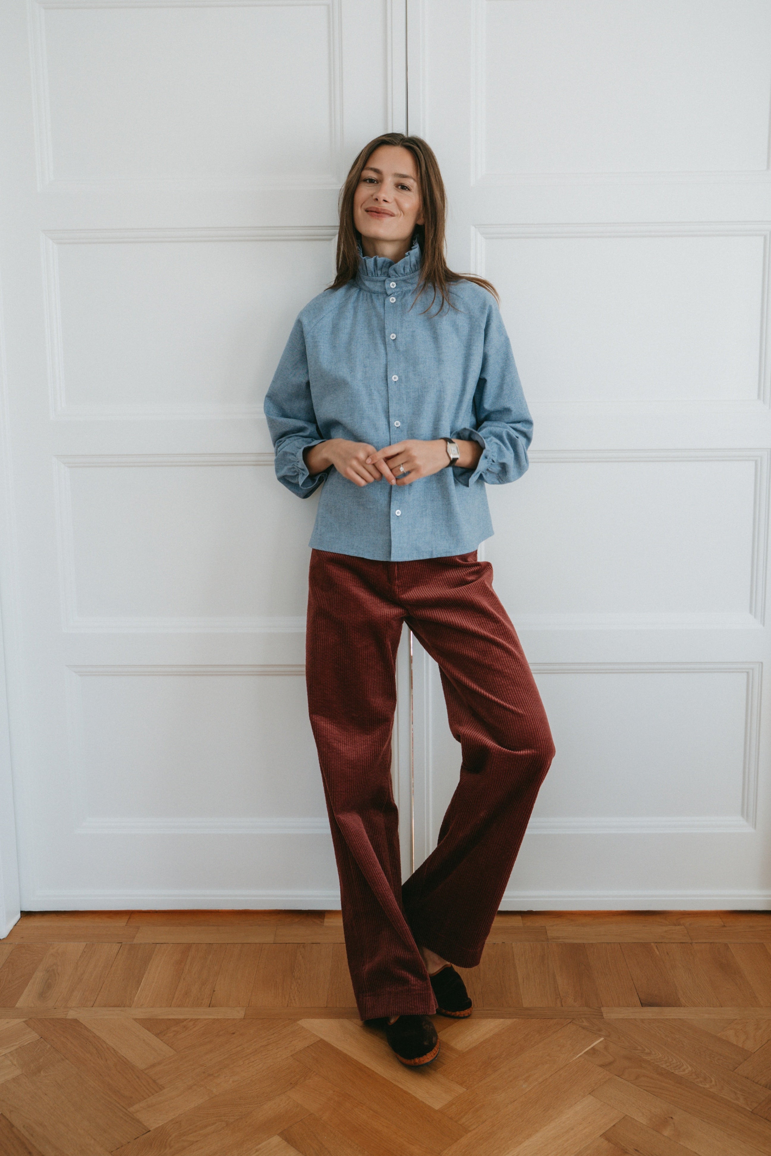 Ambra blouse – Sky blue