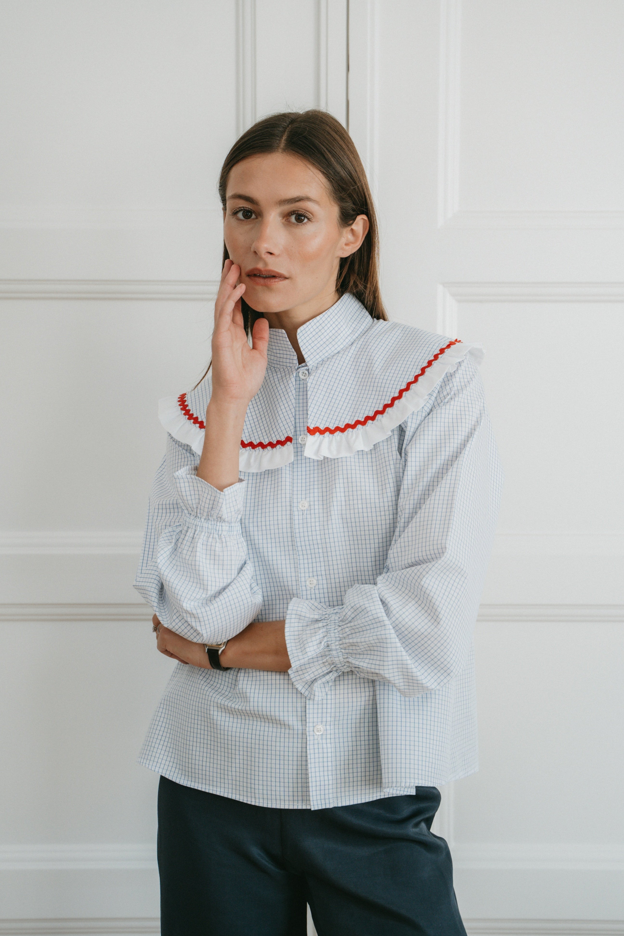 Beau blouse – Blue