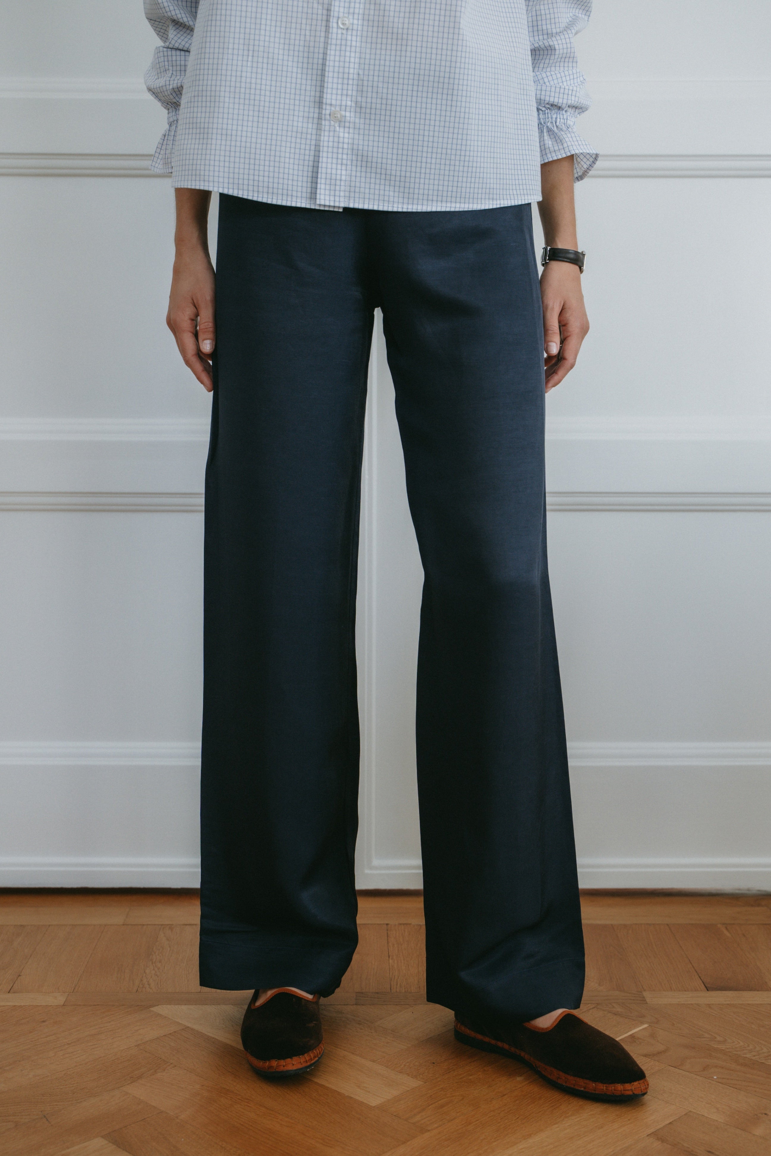 Brera pants – Midnight blue